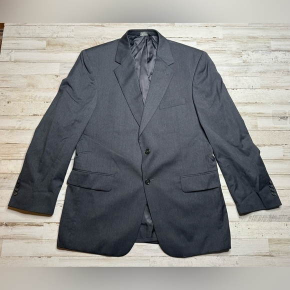 Jos. A. Bank Other - Jos. A. Bank Mens Charcoal Gray Wool Classic Fit Sport Coat Blazer Jacket 42R